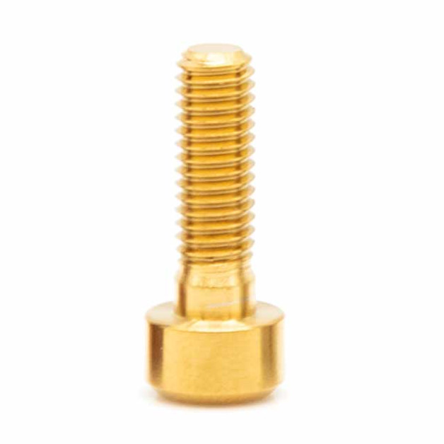 Produktbild von OAK Components Titanschraube - M5x16mm - gold