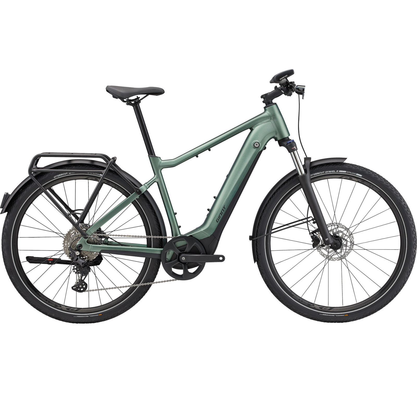 Picture of Giant EXPLORE E+ 1 GTS - Mens Electric Trek Bike - 2024 - misty forest
