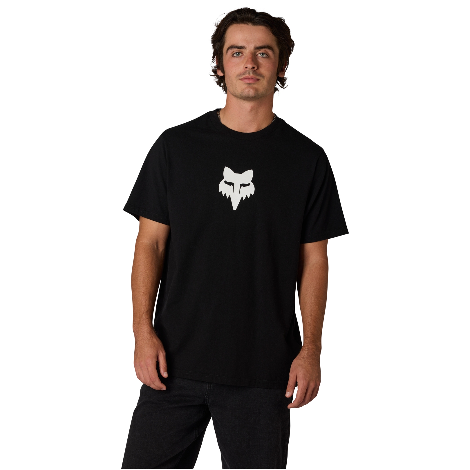 FOX Fox Head 195 Original Shortsleeve Tee Men - flame red | BIKE24
