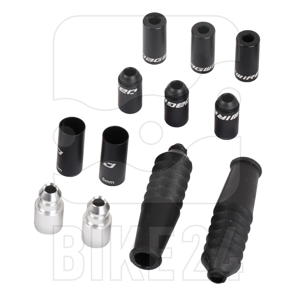 Picture of Jagwire Mountain Elite Link Kit Service Parts - End Caps for Brake - (12 pcs.) - CHA156