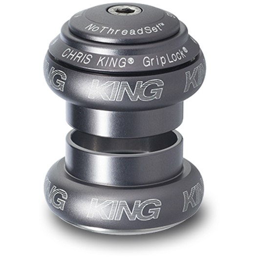 Chris King NoThreadSet Grip Lock Headset 1 1/8 inch - EC34/28.6 | EC34/30 -  Classic Logo Print