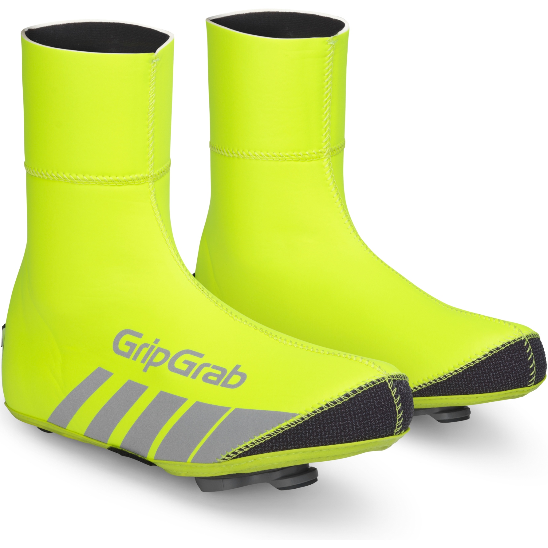 Picture of GripGrab RaceThermo Hi-Vis Waterproof Winter Shoe Cover - Yellow Hi-Vis