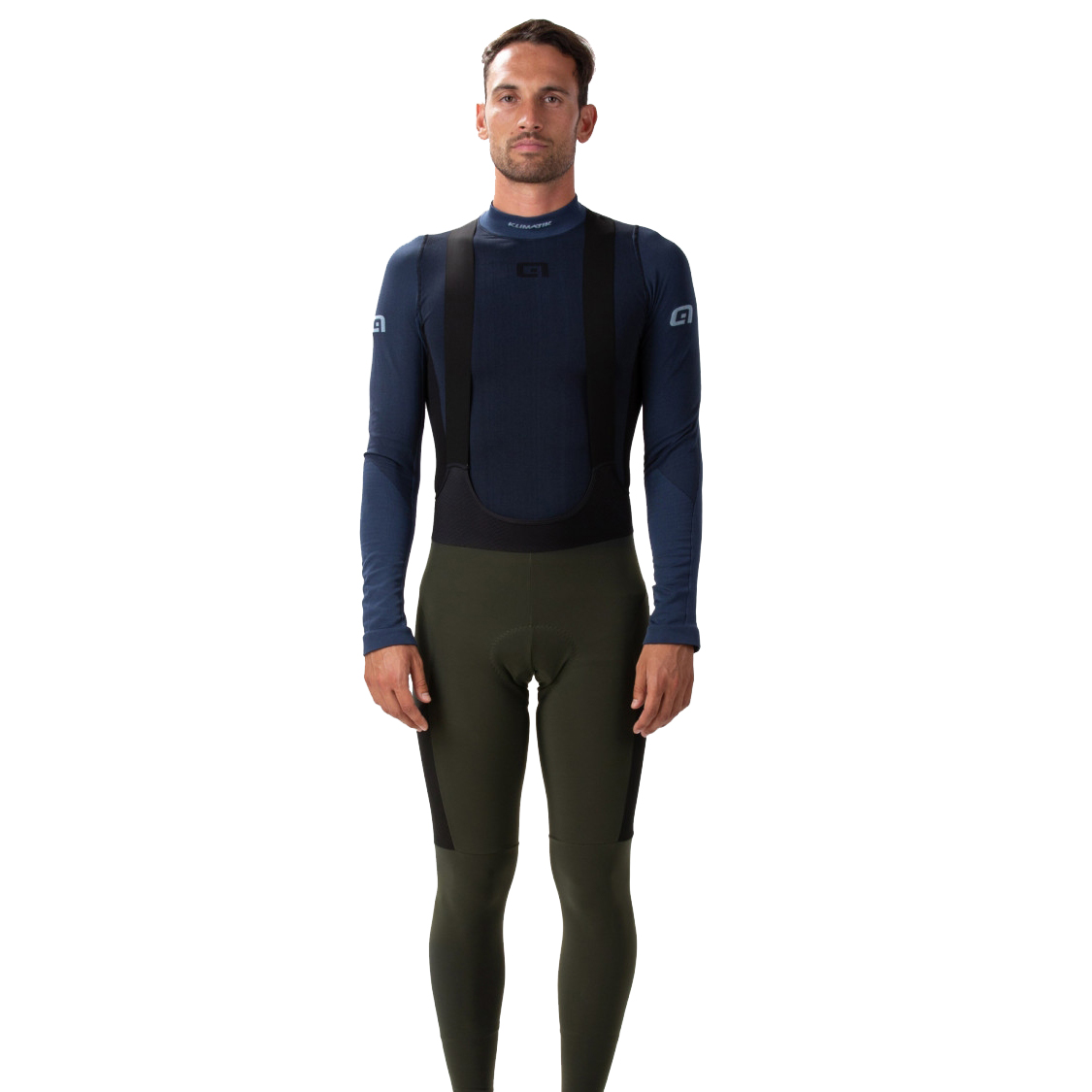 Picture of Alé OFF ROAD - GRAVEL Stones Cargo Bibtights Men - forest green