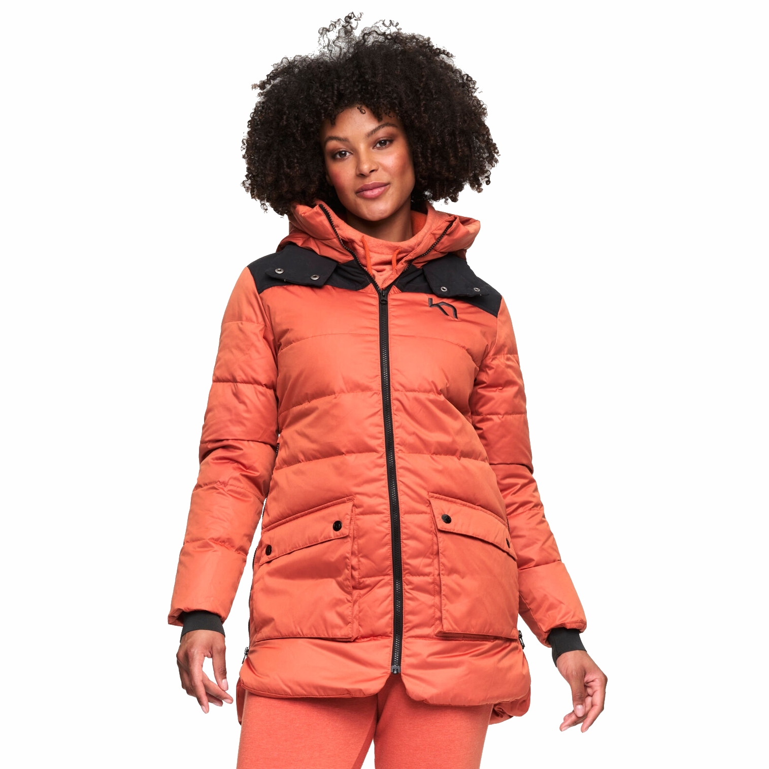 Picture of Kari Traa Rong Parka Women - cotta
