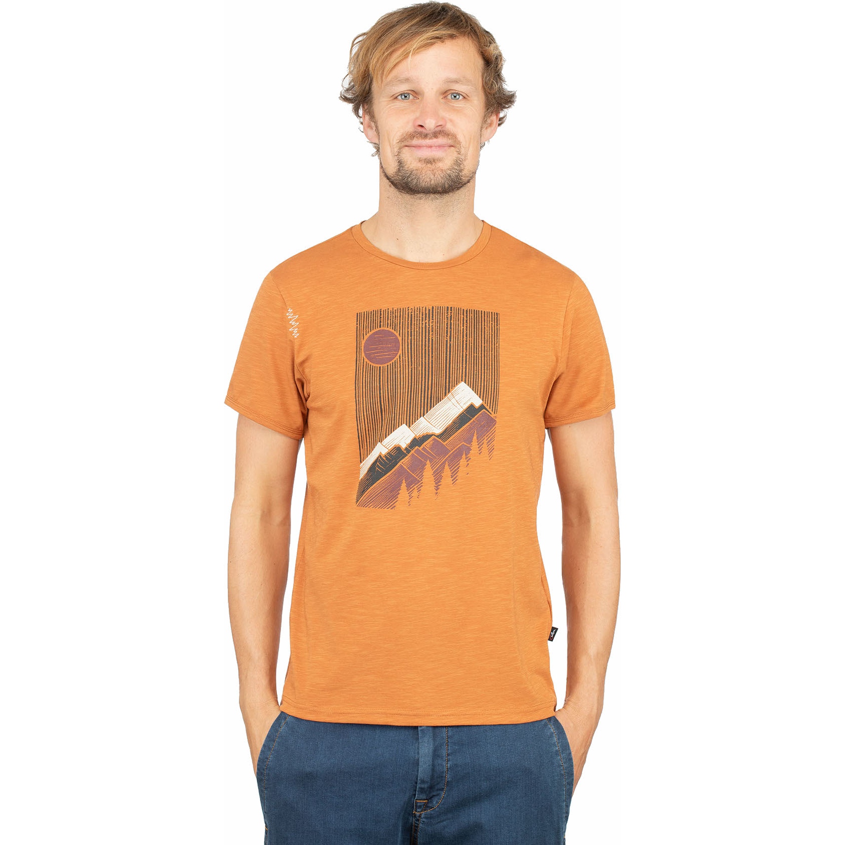 Produktbild von Chillaz Sunny Mountains T-Shirt Herren - orange brown