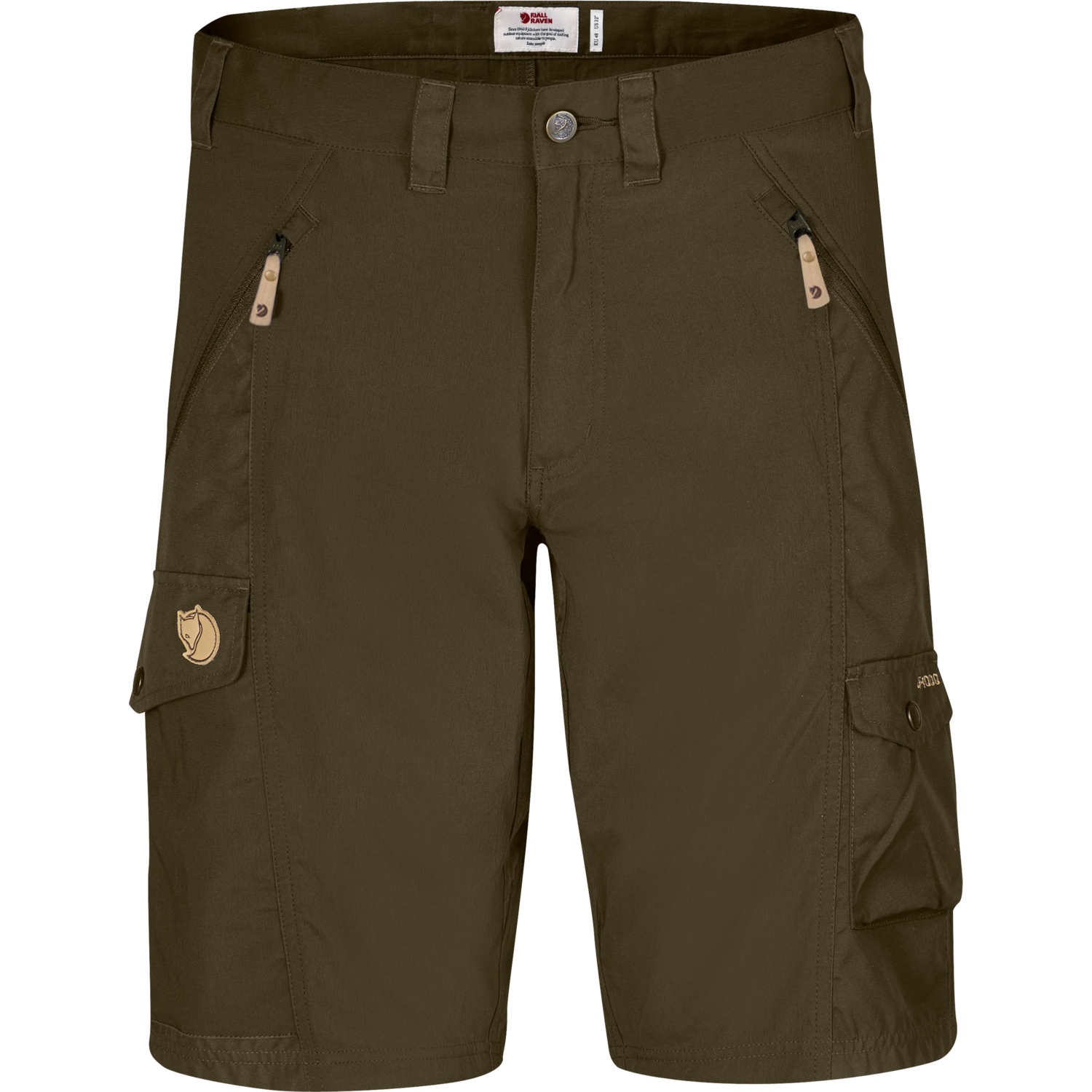 Photo produit de Fjällräven Short Homme - Abisko - dark olive