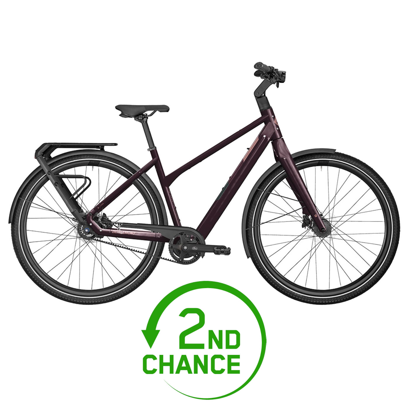 Produktbild von Bergamont E-VITESS EXPERT LADY - Damen Trekking E-Bike - 2023 - shiny cassis red -  B-Ware