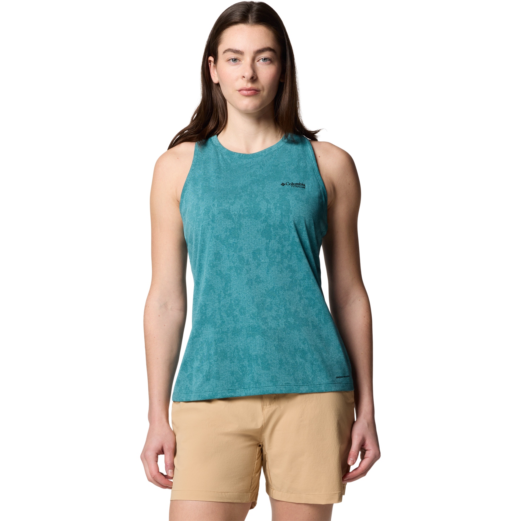 Produktbild von Columbia Bluebird Canyon Tanktop Damen - River Blue Popflorid Jacquard