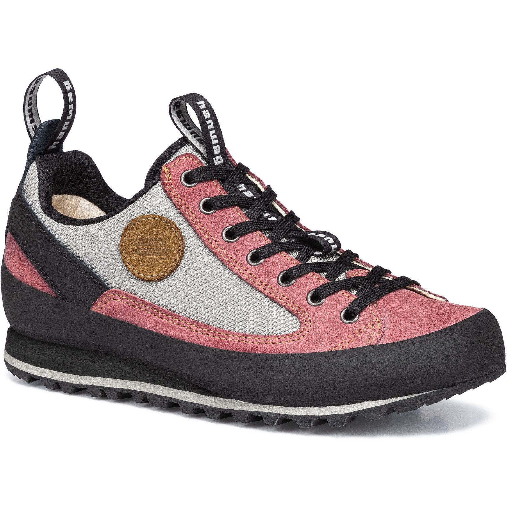 Женские туфли Hanwag Rotpunkt Low Lady LL - Розовый/Холодный серый