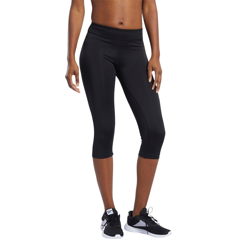 Picture of Reebok Workout Ready Capri Tights Women - black FQ0395