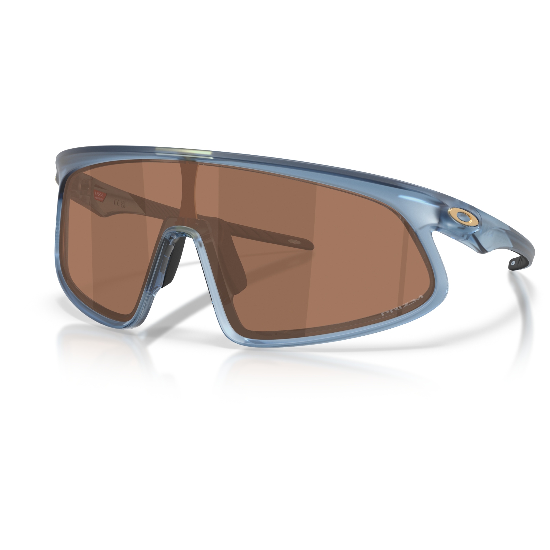 Oakley RSLV Glasses - Matte Trans Abyss/Prizm Tungsten - OO9484D