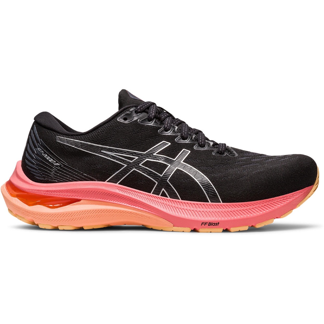 Picture of asics GT-2000 11 Running Shoes Women - black/pure silver