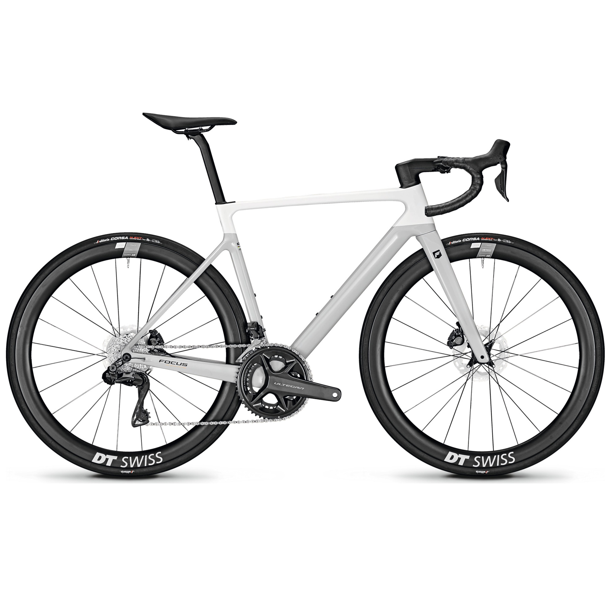 Productfoto van FOCUS IZALCO MAX 9.8 - Carbon Racefiets - 2024 - White glossy / Lightgrey glossy