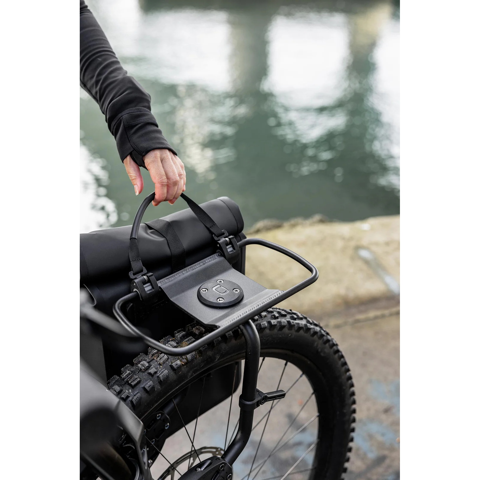 Sacoche de guidon vélo NORCO Canmore - noir - 5 l - Homme - Adulte