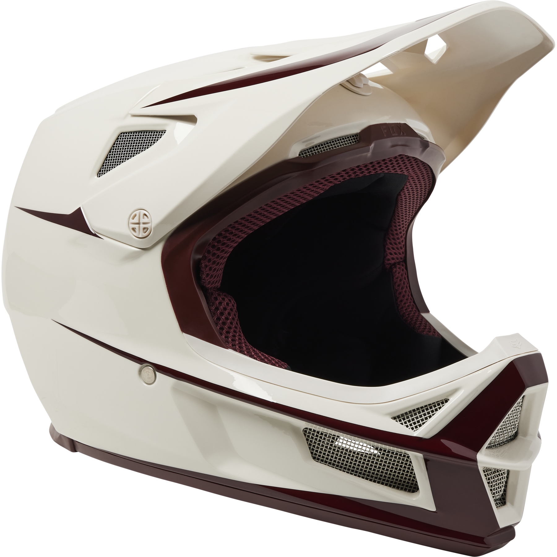 Productfoto van FOX Rampage Comp MIPS Full Face Helm - Stohn - vintage white