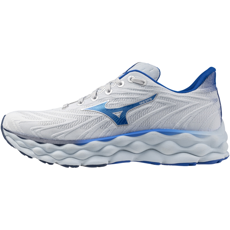 Mizuno Wave Sky 8 Running Shoes Men Plein Air Laser Blue Mugen Blue BIKE24