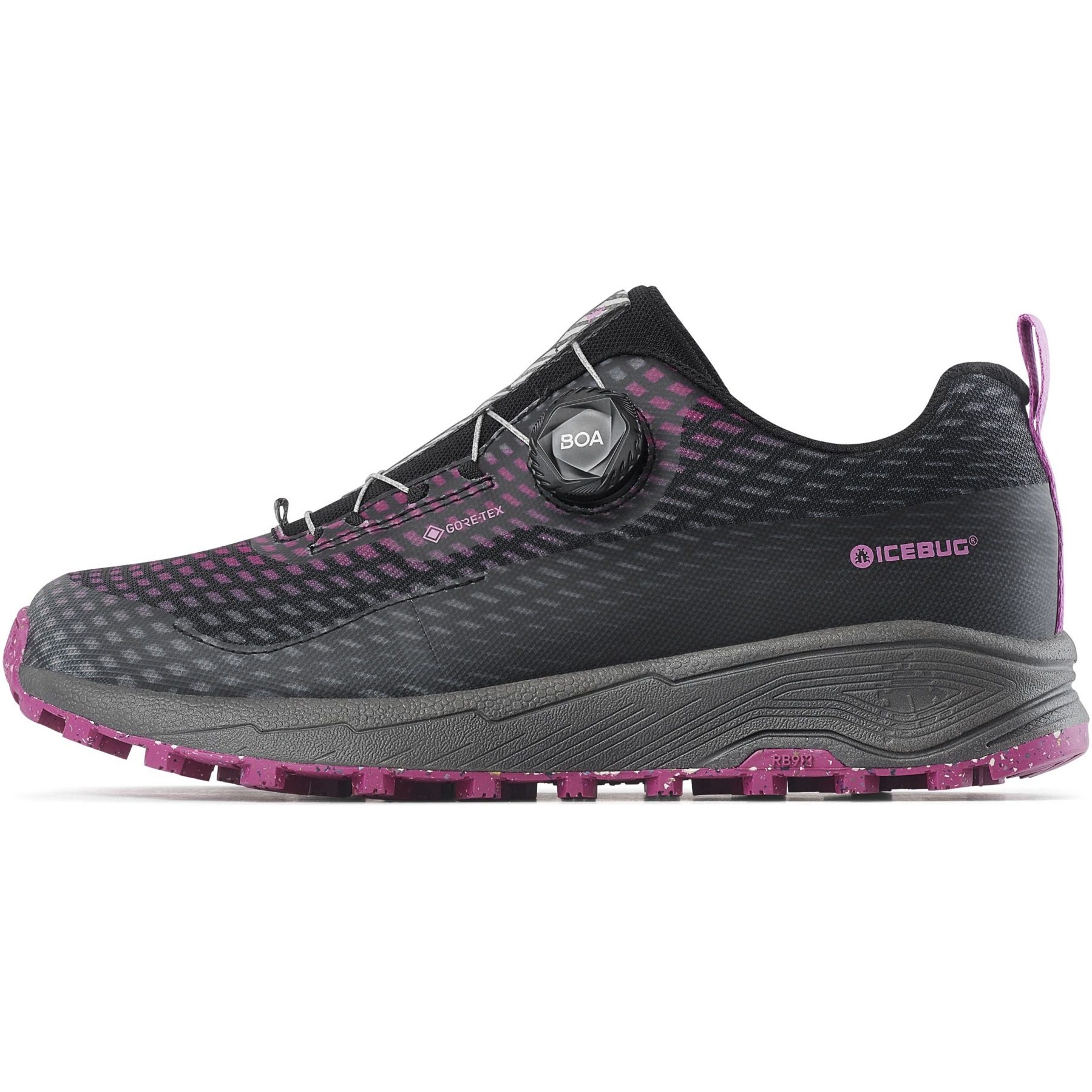 Image of Icebug Haze W RB9X GTX Women's Shoes - orchid/stone