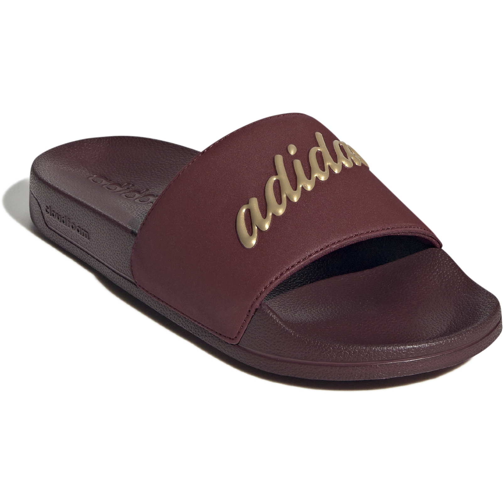 adidas Shower Adilette Slides Bathing Shoe - shadow red/sandy beige met/shadow  red GZ5928