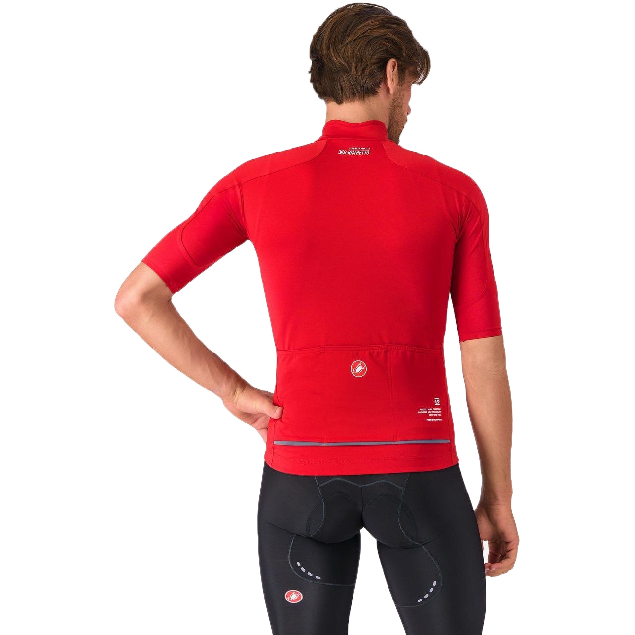 Castelli Do.Di.Ci. Short Sleeve Jacket Men - rich red 645 | BIKE24
