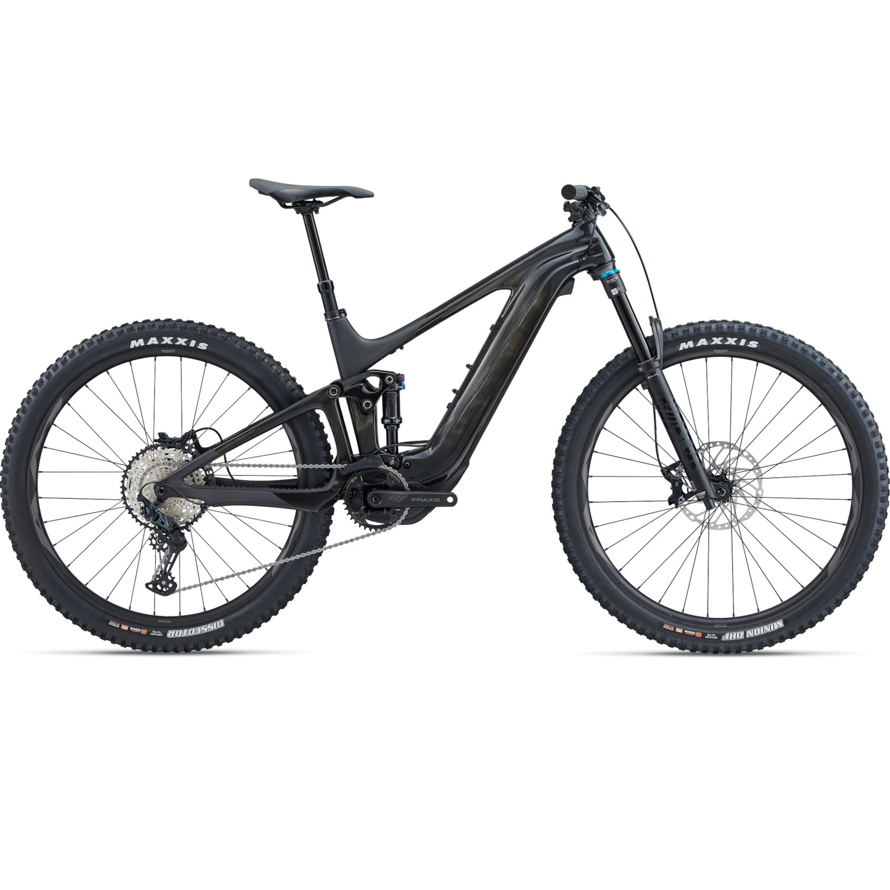Produktbild von Giant TRANCE X ADVANCED E+ 2 - Carbon E-Mountainbike - 2023 - Gloss Carbon Smoke/ Matte Carbon Smoke