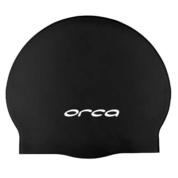 Produktbild von Orca Silicone Swim Cap Schwimmkappe - black