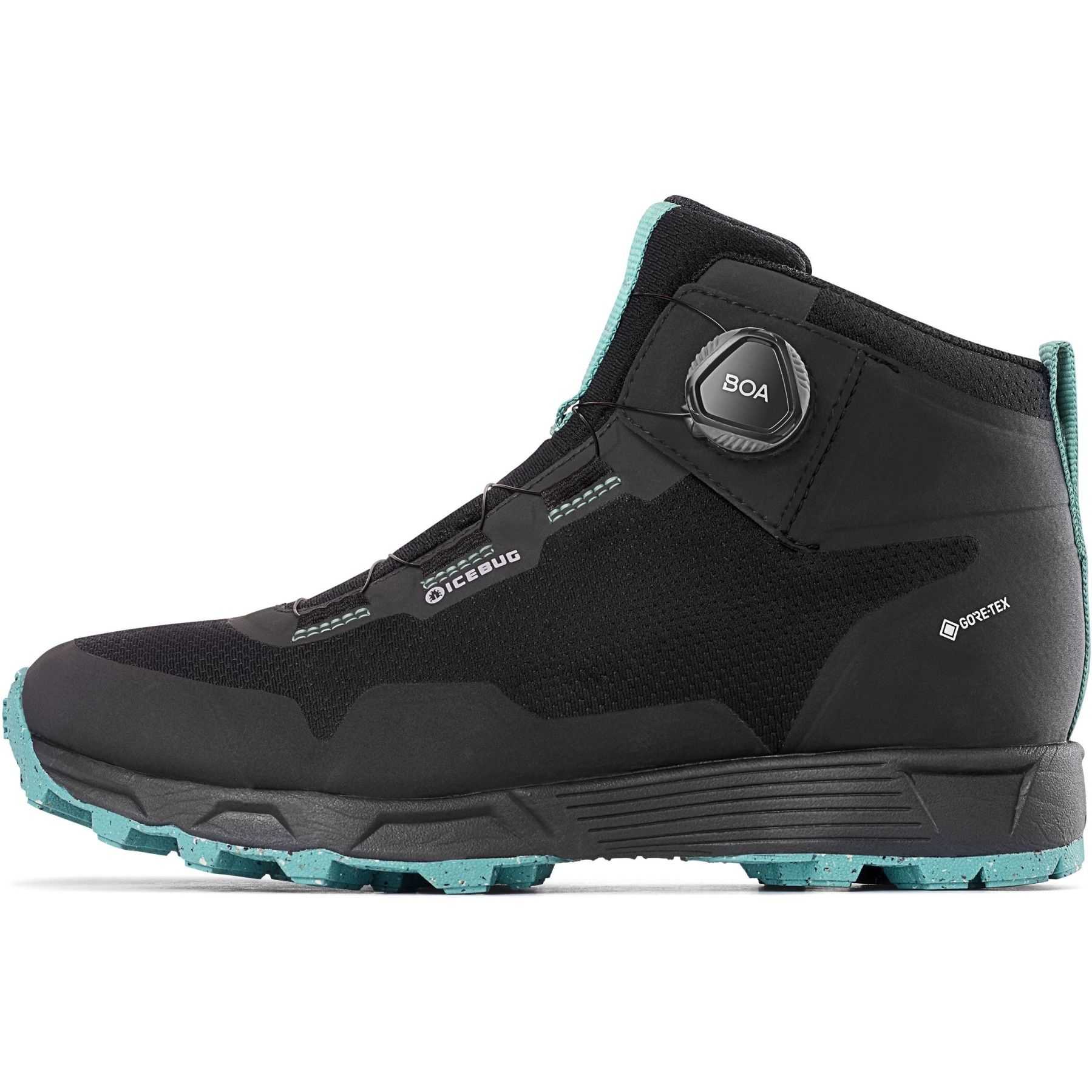 Picture of Icebug Rover Mid RB9X Shoes Women - black/mint