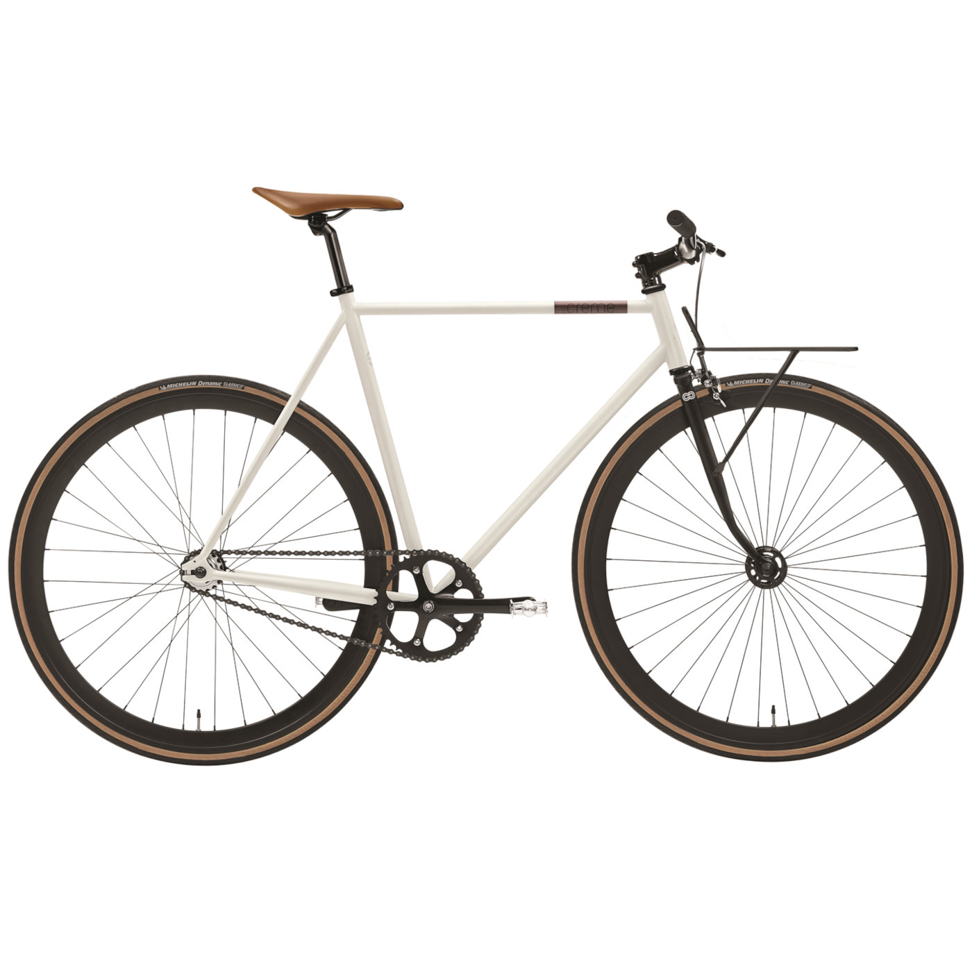 Productfoto van Creme Cycles VINYL LTD - Singlespeed Urbanbike - 2023 - off white