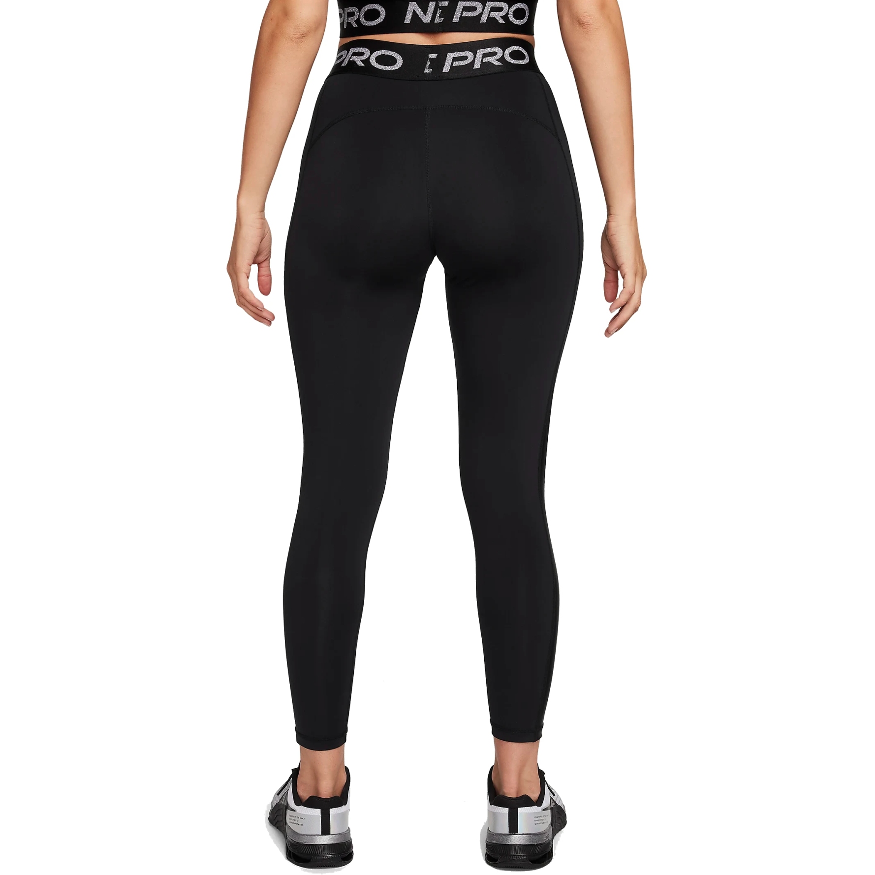 NEW! Nike [S] Women's Pro Comp. Yoga/Training Leggings, Black