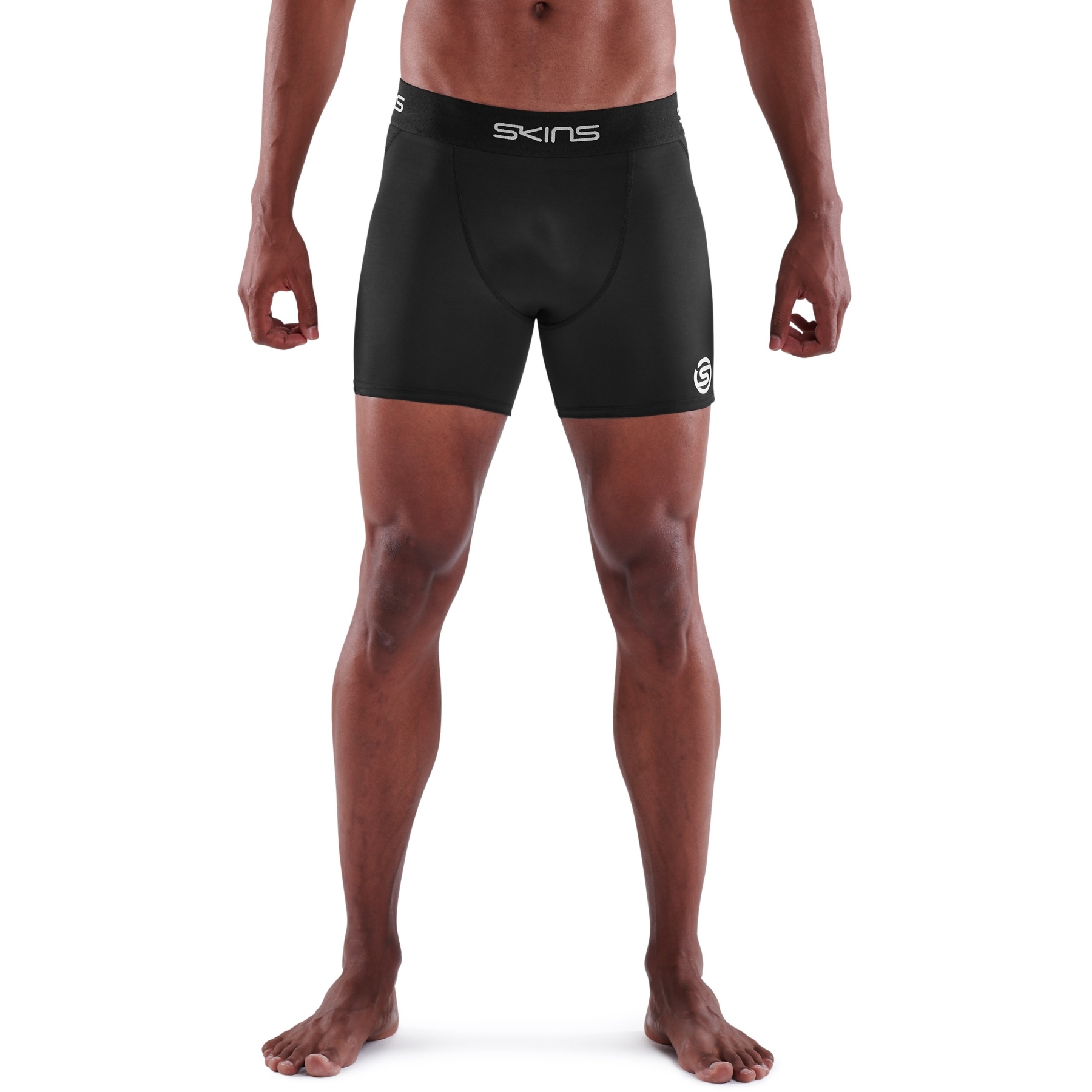 Produktbild von SKINS 1-Series Fitness-Shorts - Schwarz