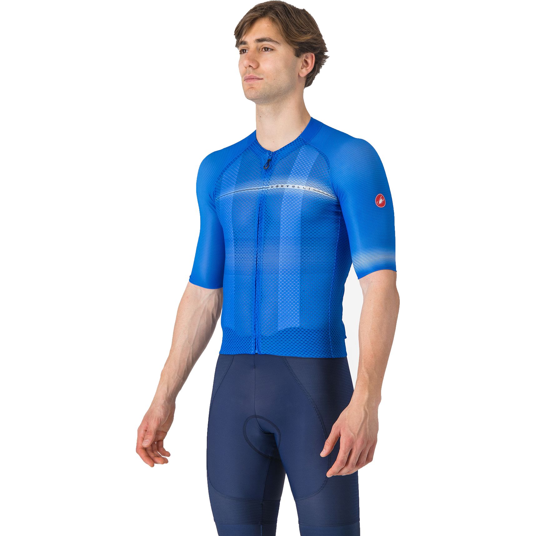Produktbild von Castelli Climber&#039;s A/C Kurzarmtrikot Herren - azzurro italia/belgian blue 458