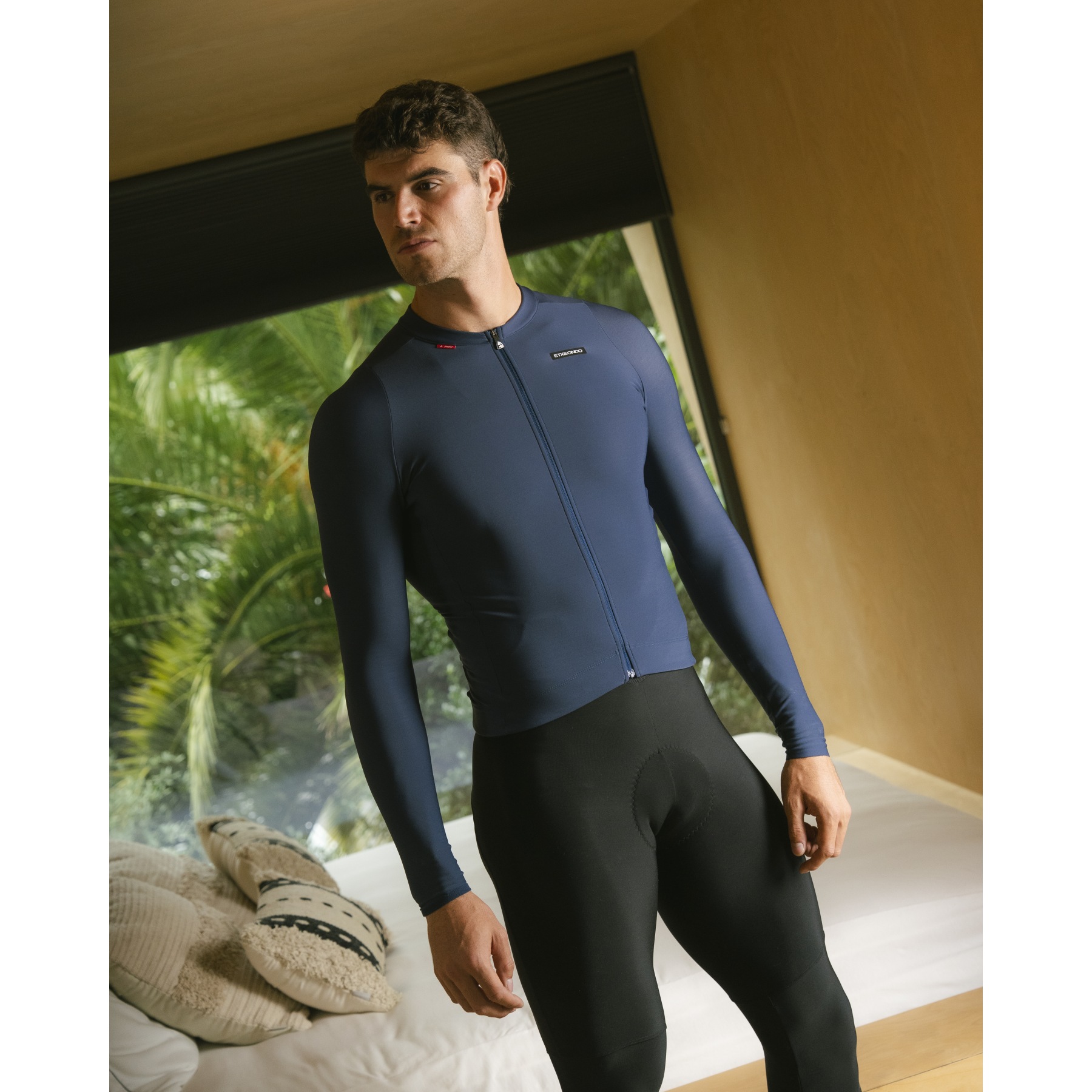 Etxeondo Alde Thermo Longsleeve Jersey Men - Navy Blue | BIKE24