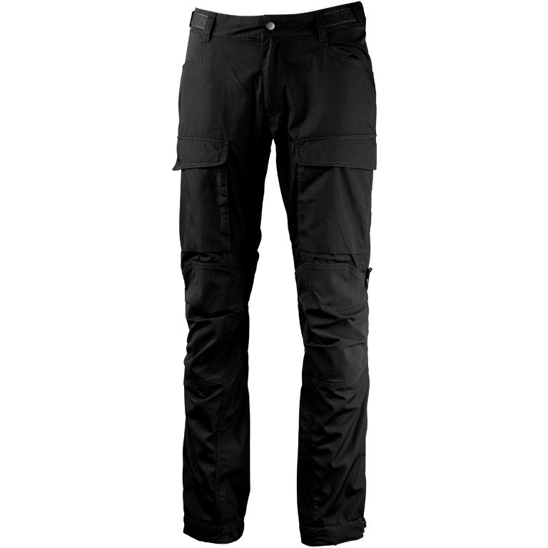 Picture of Lundhags Authentic II Hiking Pants Long - Black 900