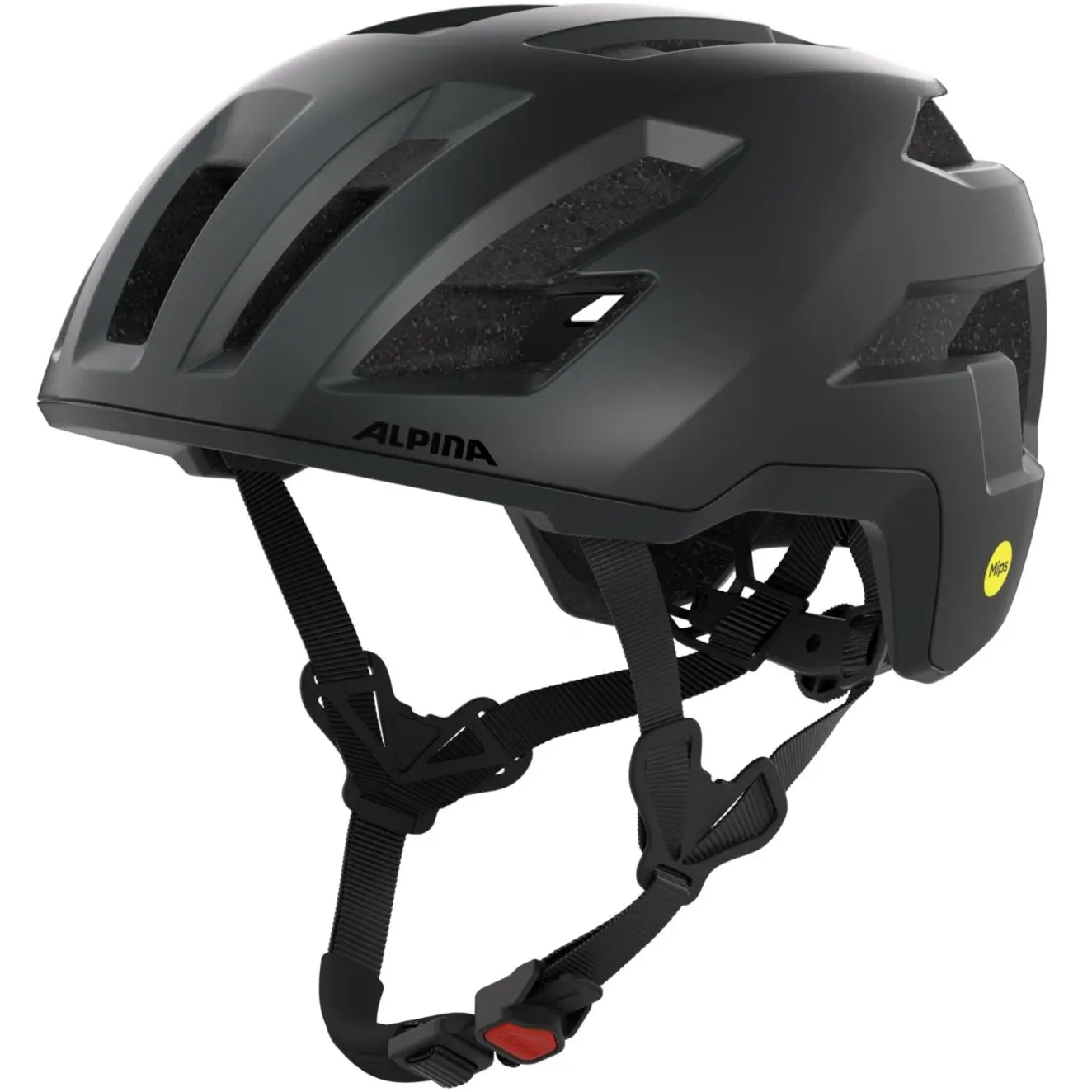 Produktbild von Alpina Taunus Gravel MIPS Helm - black matt