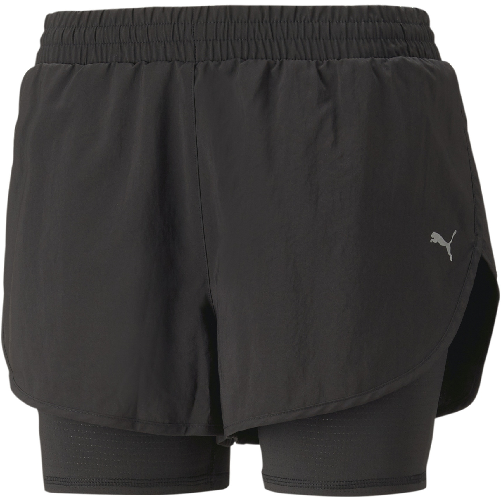 Pantaloncini Corsa Erima Per Bambino, Leggeri, Traspiranti, Con Tasca E Slip Interno, Poliestere/elastan