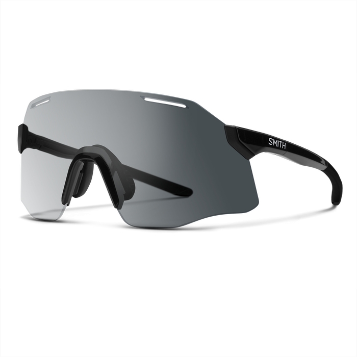 Picture of Smith Vert PivLock Glasses - Black - Photochromic Clear To Gray + Clear