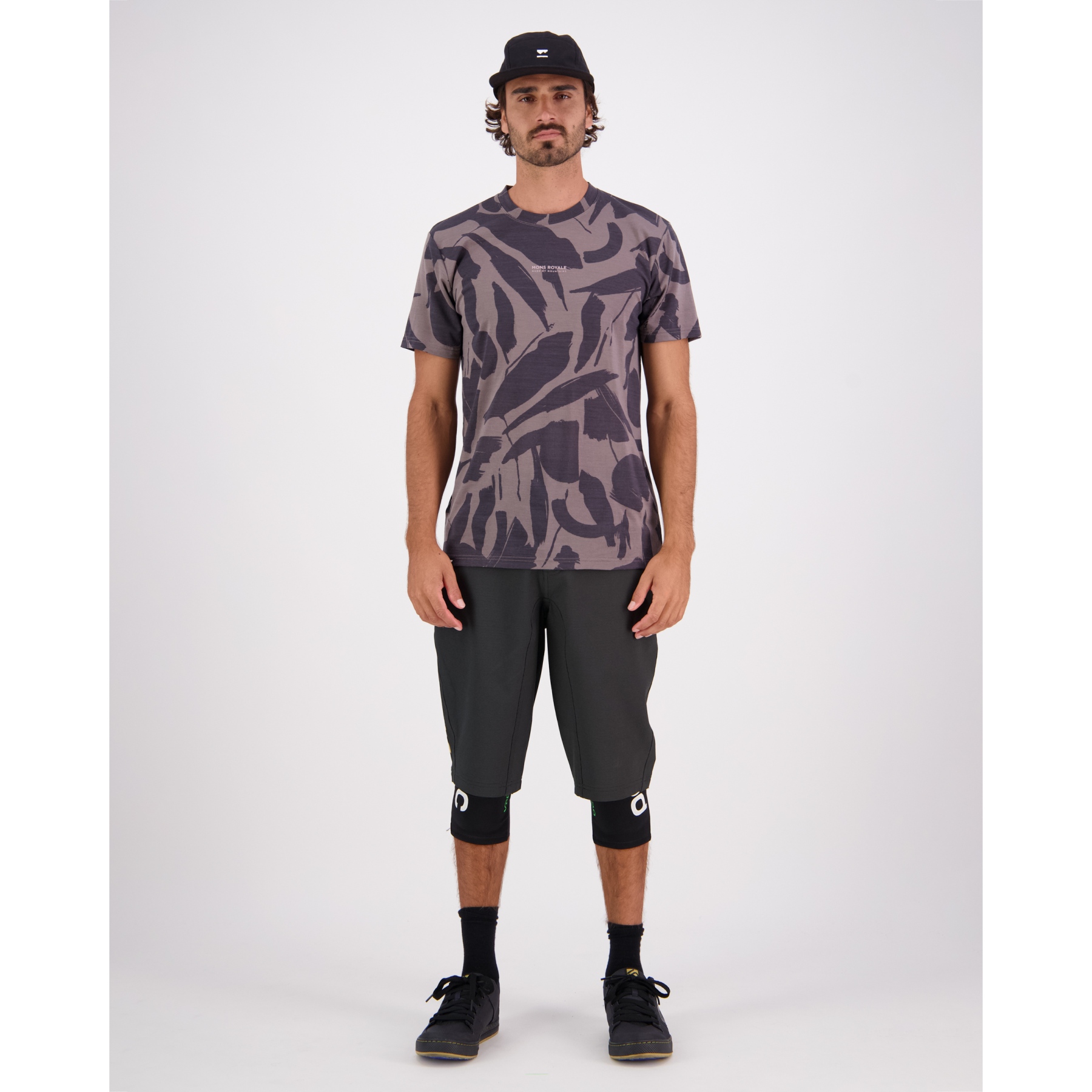 Mons Royale Redwood Merino Air-Con Wind Jersey Men - black