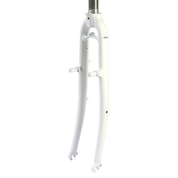 Picture of XLC BF-A02 - 28&quot; Rigid Fork - 1 1/8&quot; Ahead - Cantilever - QR100 - white