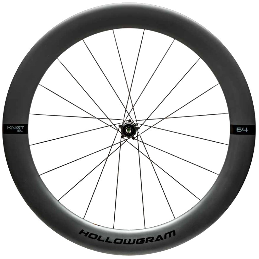 Image of Cannondale Hollowgram SL KNOT 64 Carbon Front Wheel - Clincher - Centerlock - 12x100mm
