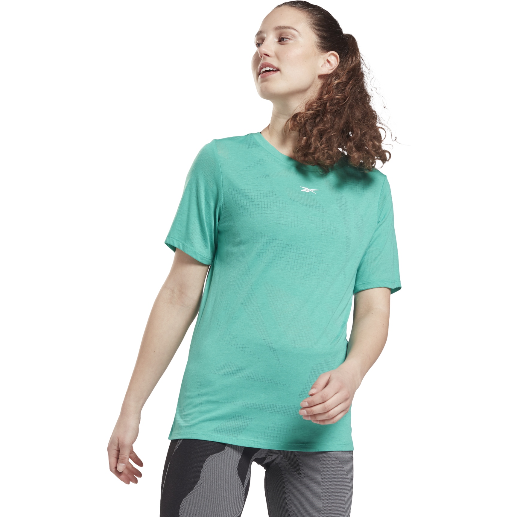 Produktbild von Reebok Burnout T-Shirt Damen - future teal