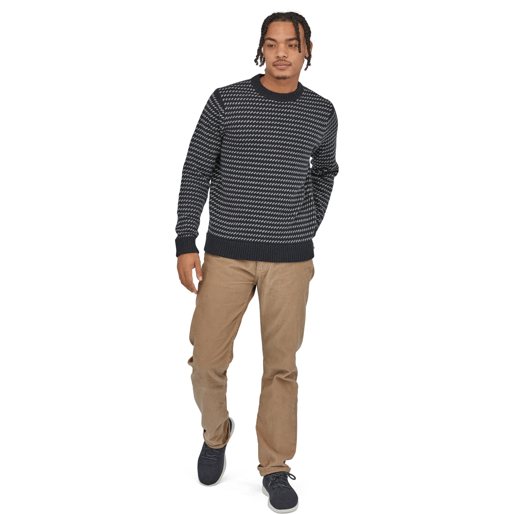 Men's recycled wool sweater online