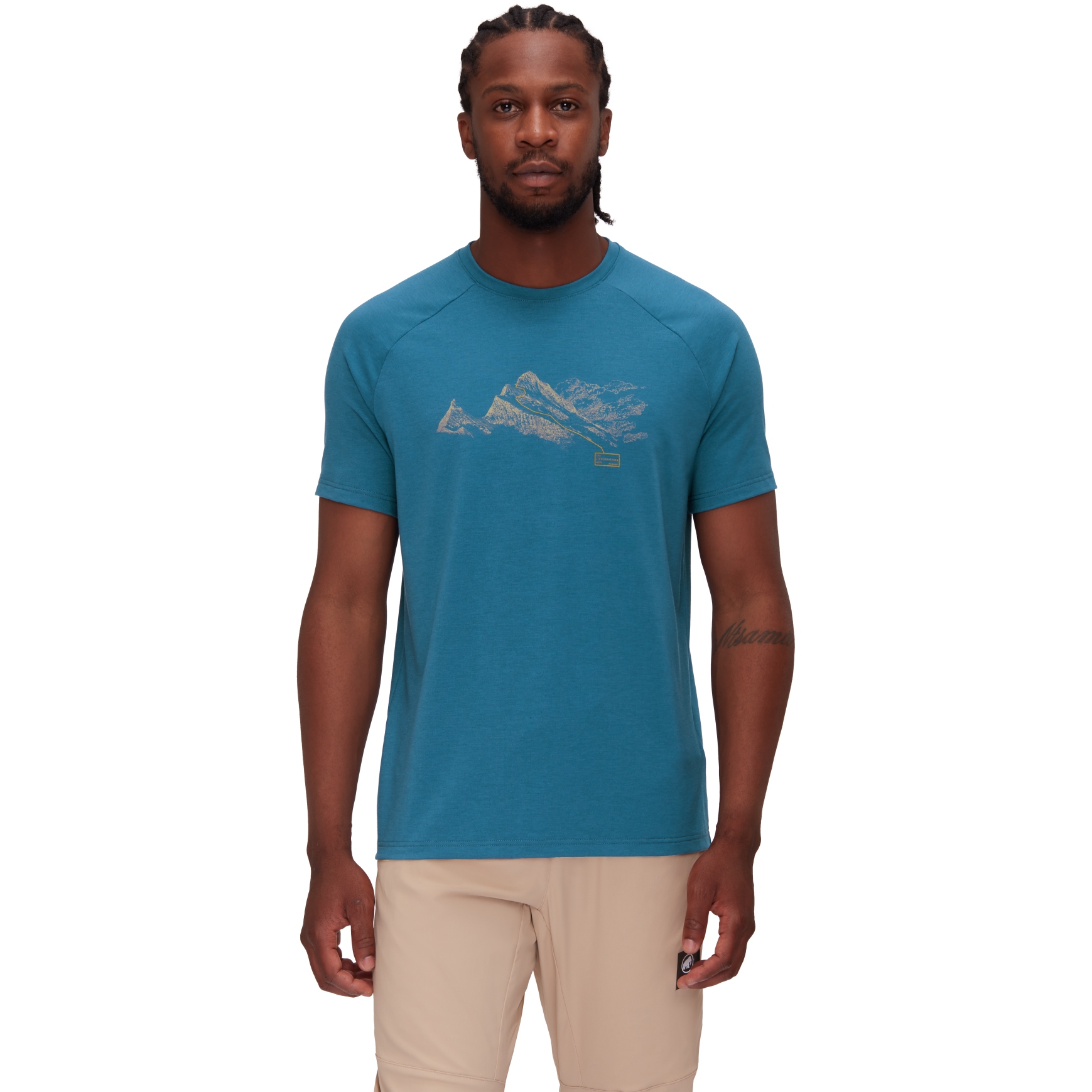 Produktbild von Mammut Mountain Finsteraarhorn T-Shirt Herren - deep ice