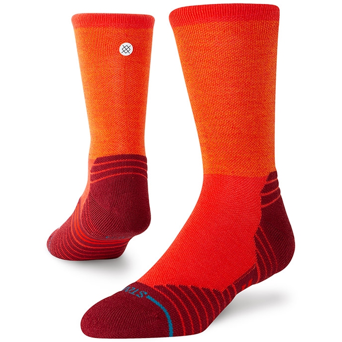 Picture of Stance Embers Mid Wool Crew Socks Unisex - red