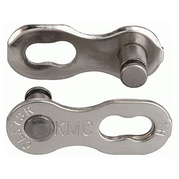 Productfoto van KMC MissingLink 7/8R EPT Chain Connector 7.3mm - KMC / Shimano - 7/8-speed - silver