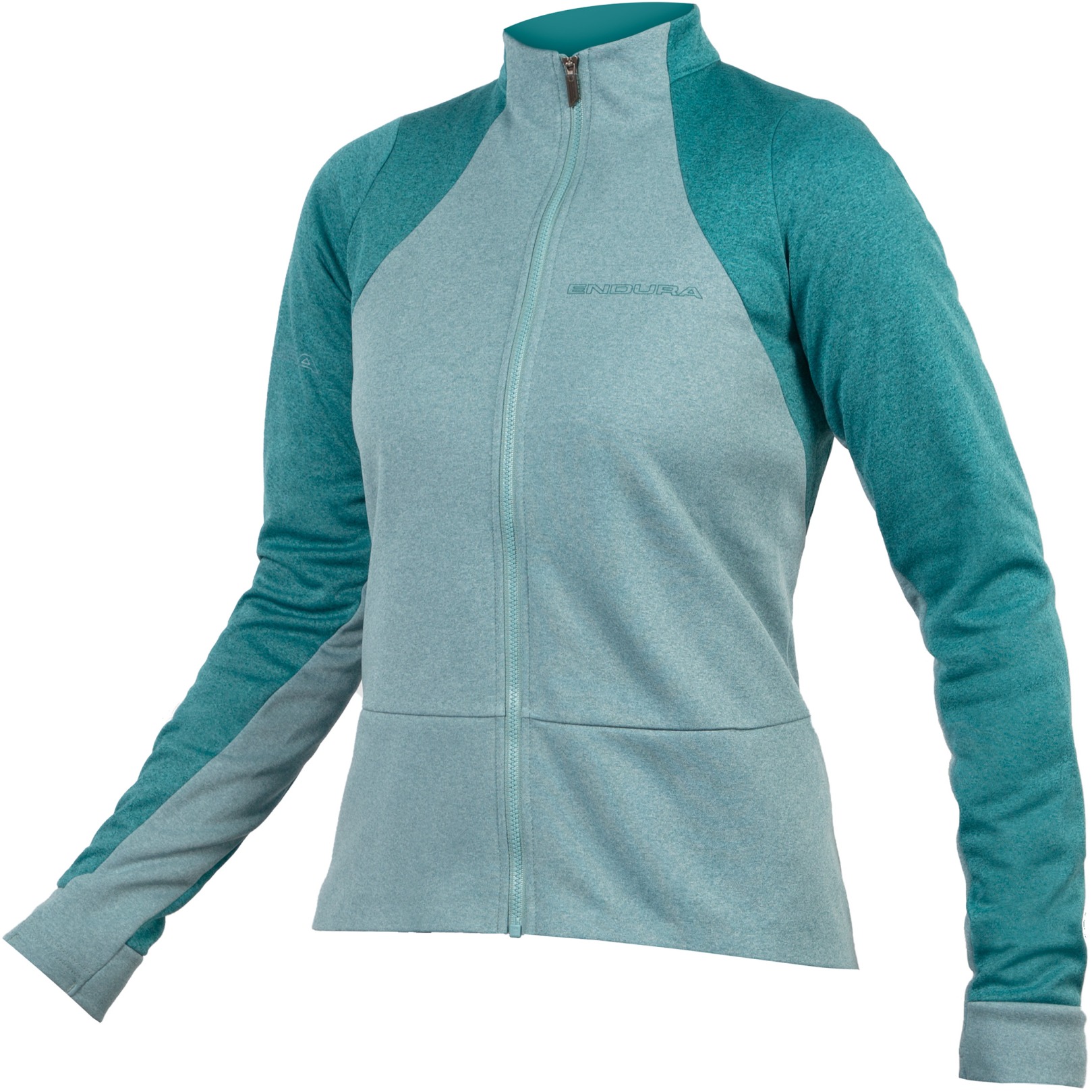 Picture of Endura GV500 Long Sleeve Jersey Women - spruce green