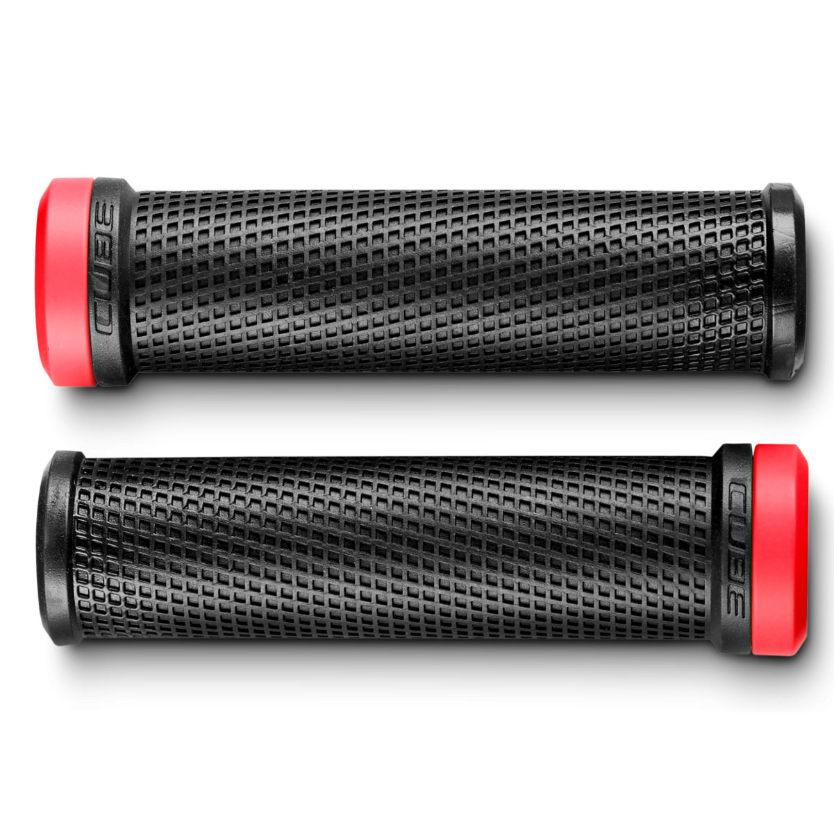 Picture of CUBE Grips Race - black´n´red