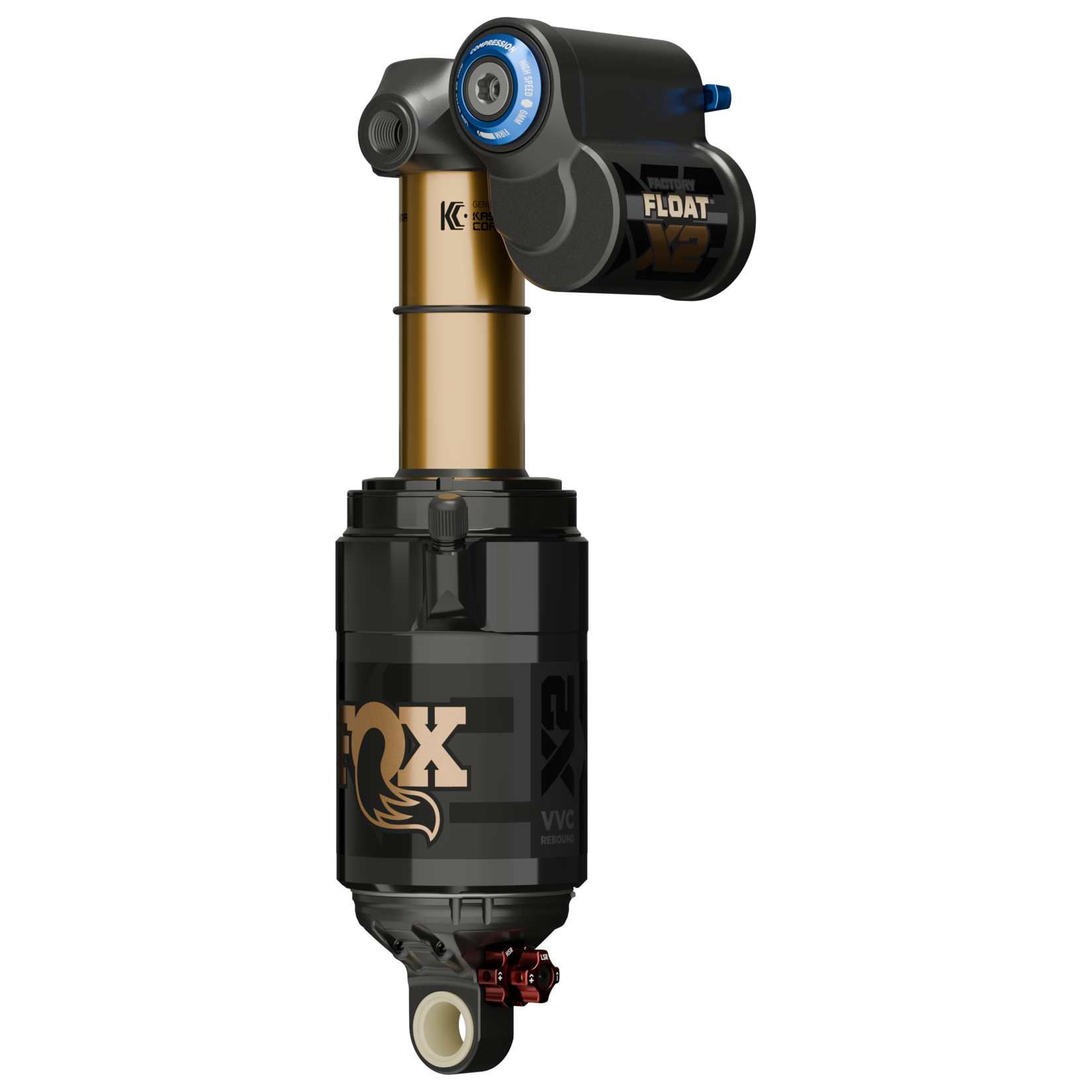 Produktbild von FOX FLOAT X2 Dämpfer - Factory | Air | Monotube | Trunnion | Lever Type (2 Pos.) - 205x65mm