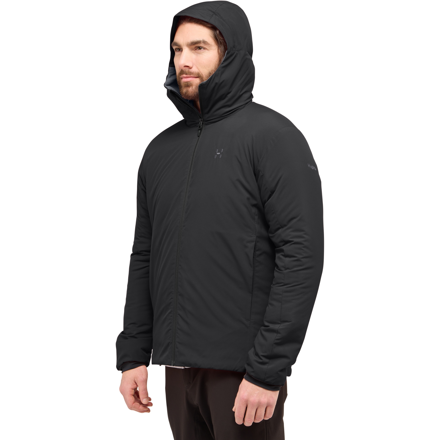 Haglöfs Mimic Alert Hood Jacket Men - true black 2C5 | BIKE24