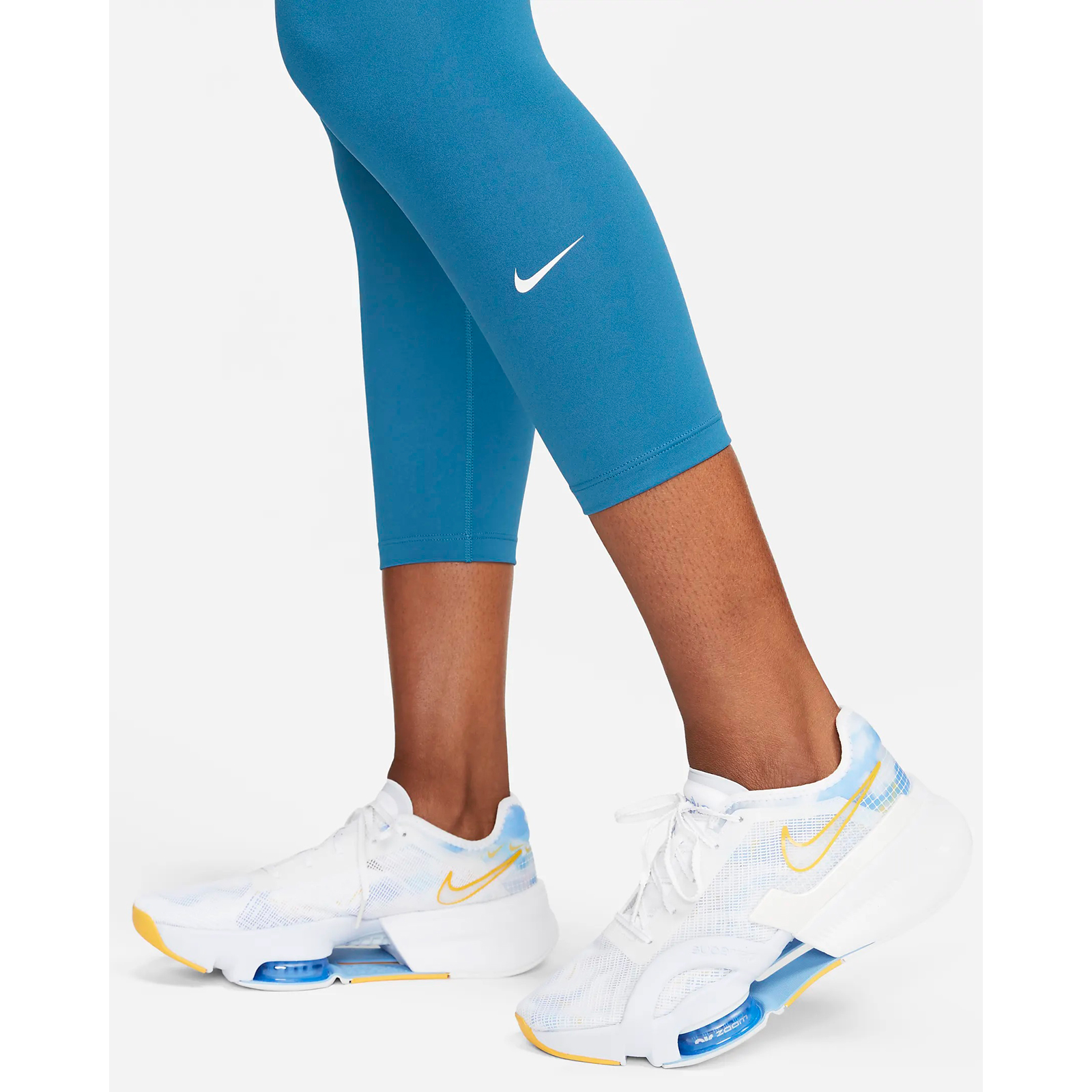 Nike One High-Rise 3/4 Crop Tights Women - rush fuchsia/white