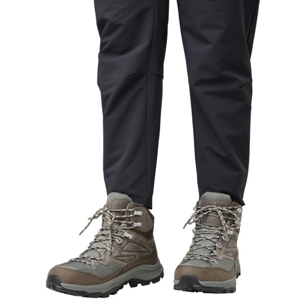 Jack Wolfskin Cyrox Texapore Mid Hiking Shoes Men cold coffee