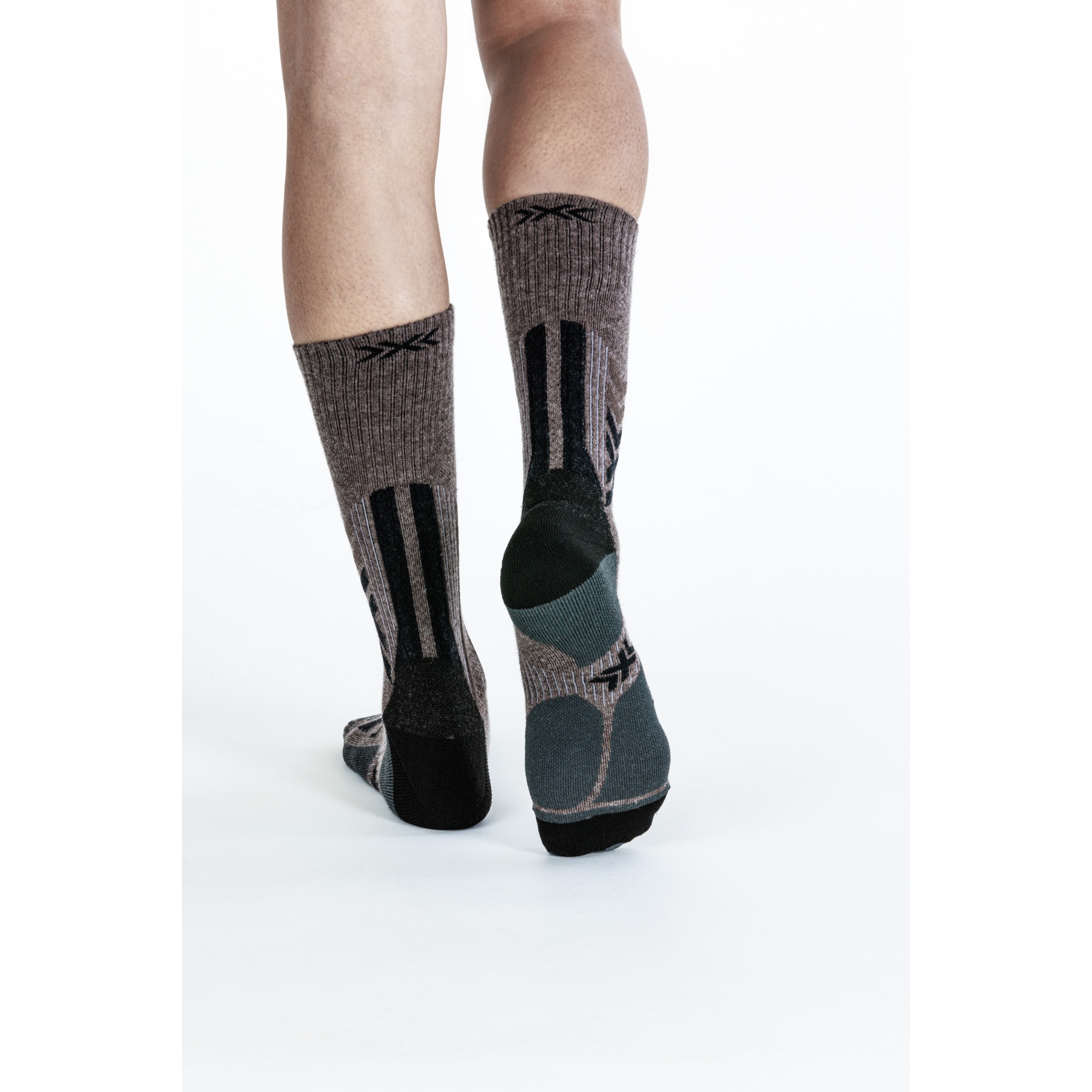 X-Socks Chaussettes Hike Perform Merino Crew dark sage/black